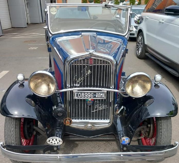 Fiat 508 Spider la verificare RAR
