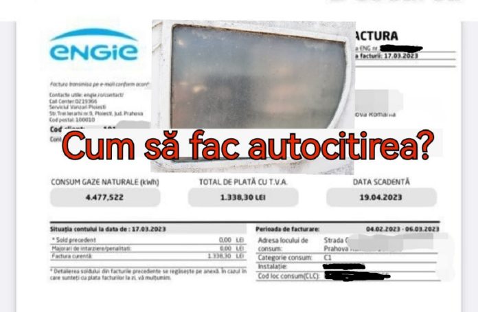 Factură gaze Atunci când nu poți face autocitirea la consumul de gaze