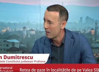 Președintele Consiliului Județean Prahova, Iulian Dumitrescu: În această lună încep lucrările la rețeaua de gaze pentru localitățile de pe Valea Slănicului – VIDEO Iulian Dumitrescu