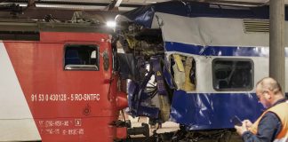 accident tren galati