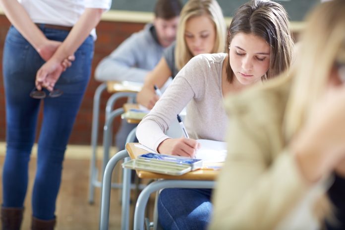 elevi care dau examen