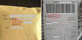 pachet awb fan courier