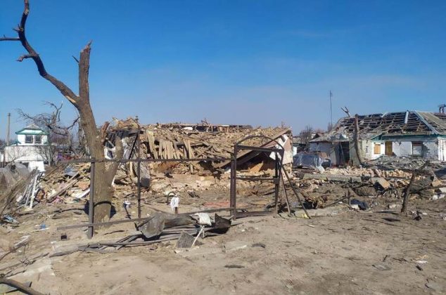 zona distrusa in razboiul din ucraina