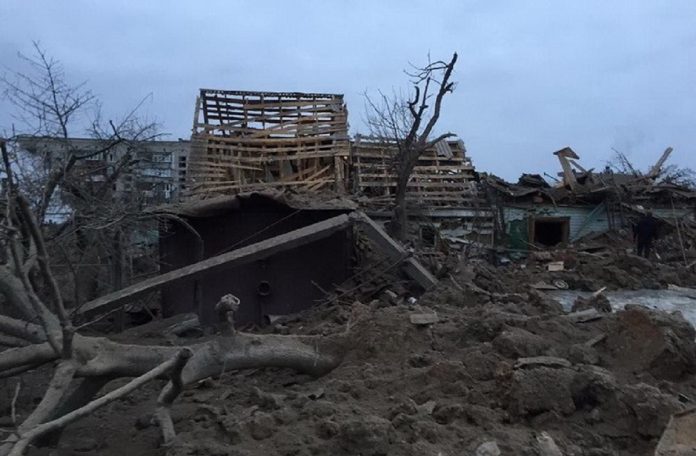 imaginile razboiului din ucraina (4) casa distrusa in razboiul din ucraina