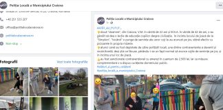 postare facebook politia locala craiova
