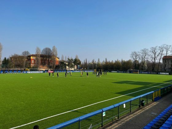 Terenul de fotbal academia inter milano