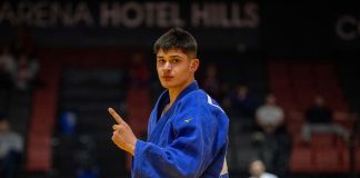 Rareş Arsenie, sportivul secţiei de judo a CSM-CFR-CSŞ Ploieşti, a cucerit medalia de aur a categoriei „90 kg”