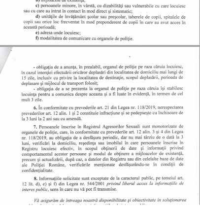 registru agresori sexual prahova