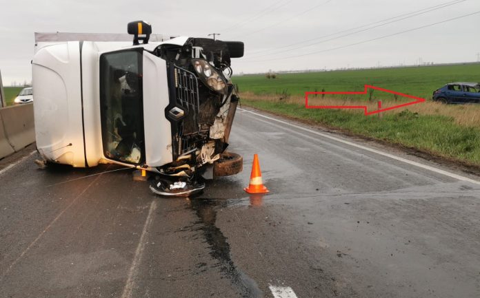 Accident DN1 Șoferul vinovat de accidentul de pe DN1 era beat