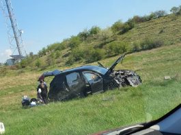 Șofer rănit pe DN1 zona Florești