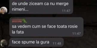 discutie whataspp elevi