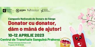 afis campanie donator cu donator