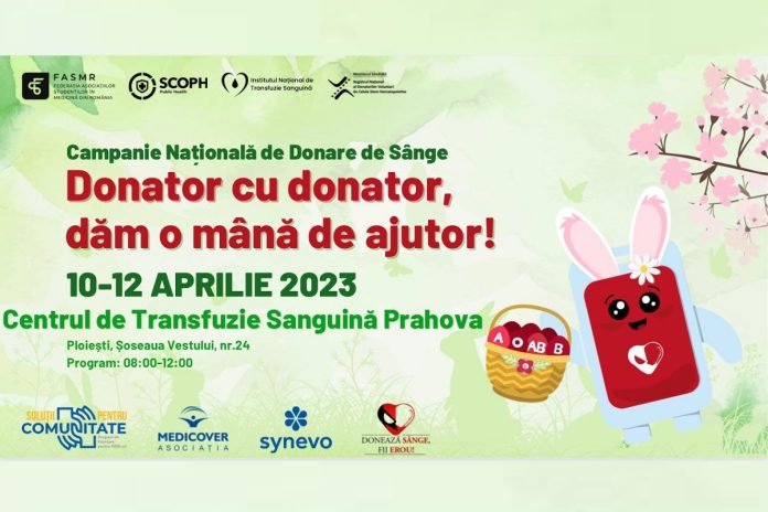 campanie donator cu donator afis campanie donator cu donator
