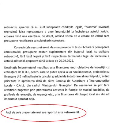 aviz nefavorabil consiliu local ploiesti