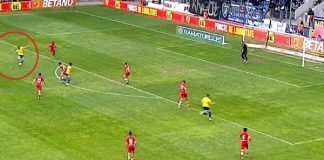 Budescu în meciul Petrolul - Mioveni