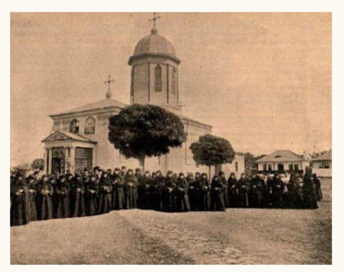 manastirea-zamfia-1933 manastirea zamfira 1933