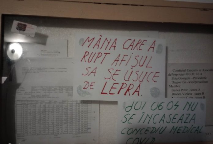 mesaj-administratora-bloc mesaj avizier ploiesti