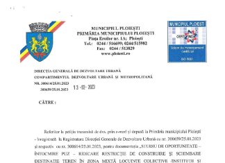 Cum ridică Primăria Ploiești din ”pix” restricțiile care protejează proprietarii de case împotriva ridicării de blocuri adresa