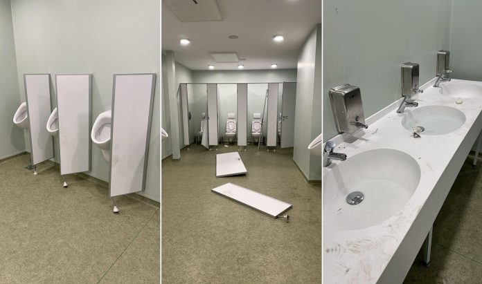 vandalism stadion sepsi